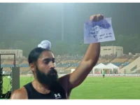 Gurindervir Singh sets 100m national record at Federation Cup 2026 in Ranchi