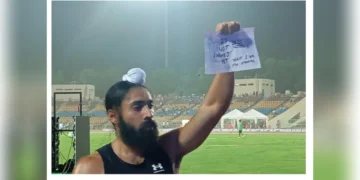 Gurindervir Singh sets 100m national record at Federation Cup 2026 in Ranchi